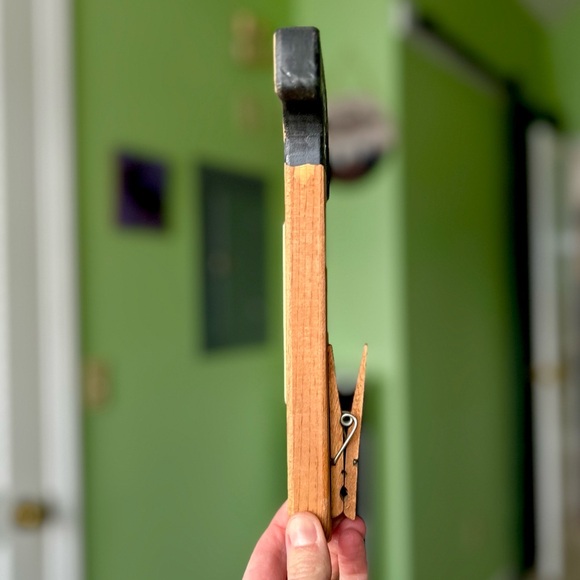 Handmade Wooden Hammer Honey To Do List Clip Wall Hanging Decor Art - Picture 3 of 6